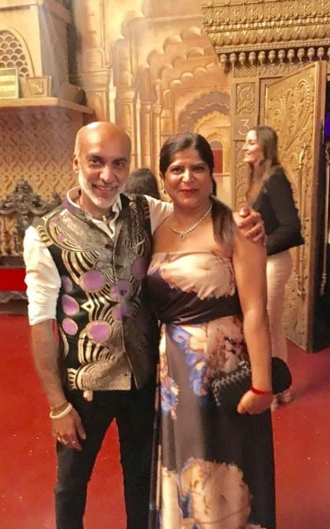 Mritsa Gota Patti Silk Lehenga Set - Red